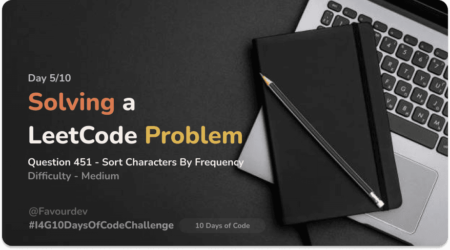 Solving a leetcode problem Day5/10
